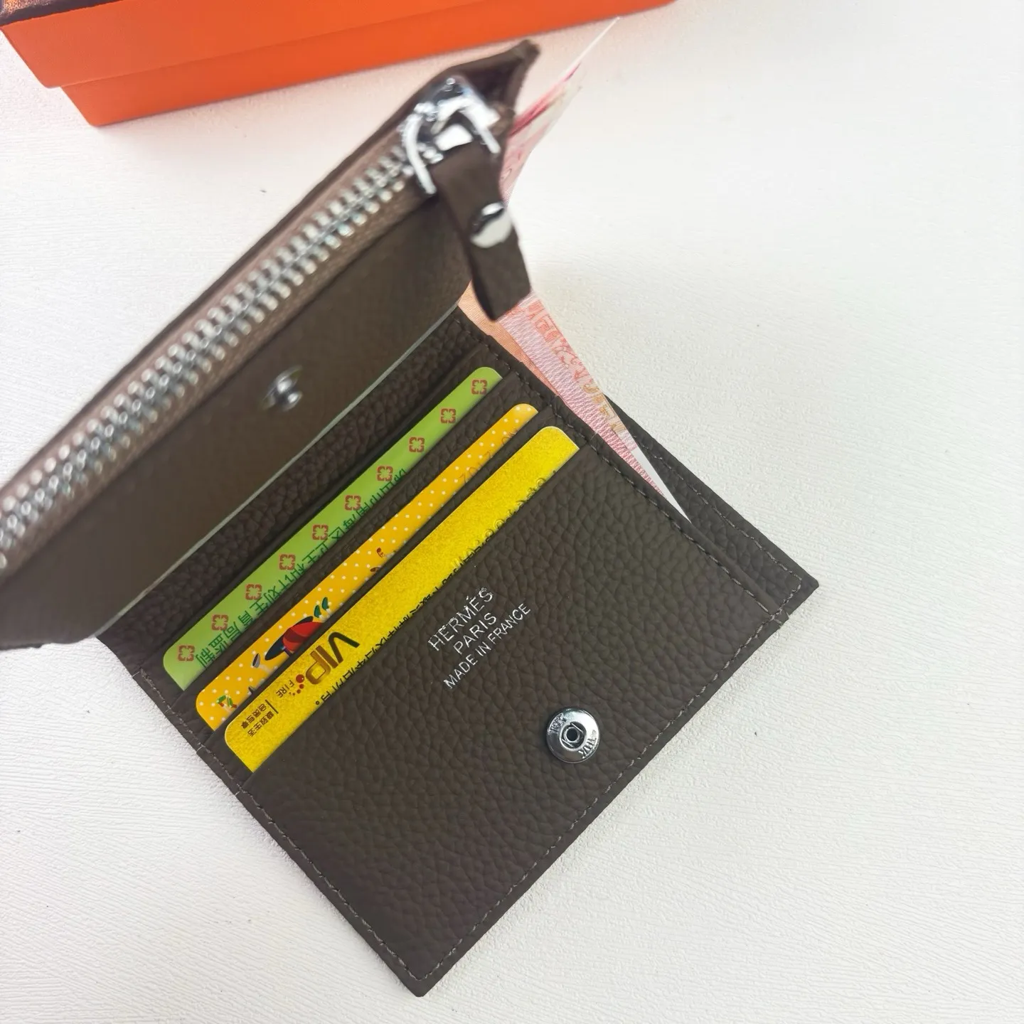 All categories Hermès wallet (Hermès) Hermès 6357 pressed