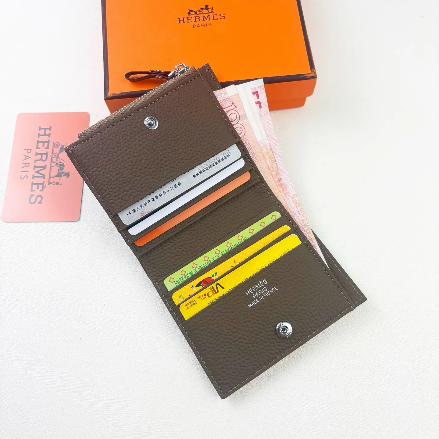 All categories Hermès wallet (Hermès) Hermès 6357 pressed