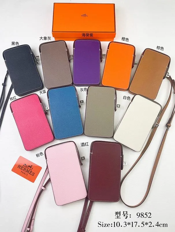All categories Hermès wallet (Hermès) Hermès 9852 silver buckle
