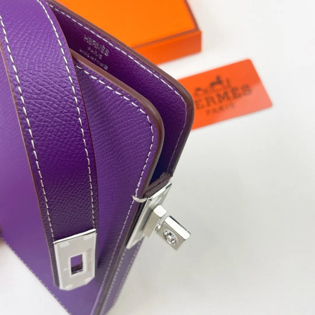 All categories Hermès wallet (Hermès) Hermès 9852 silver buckle