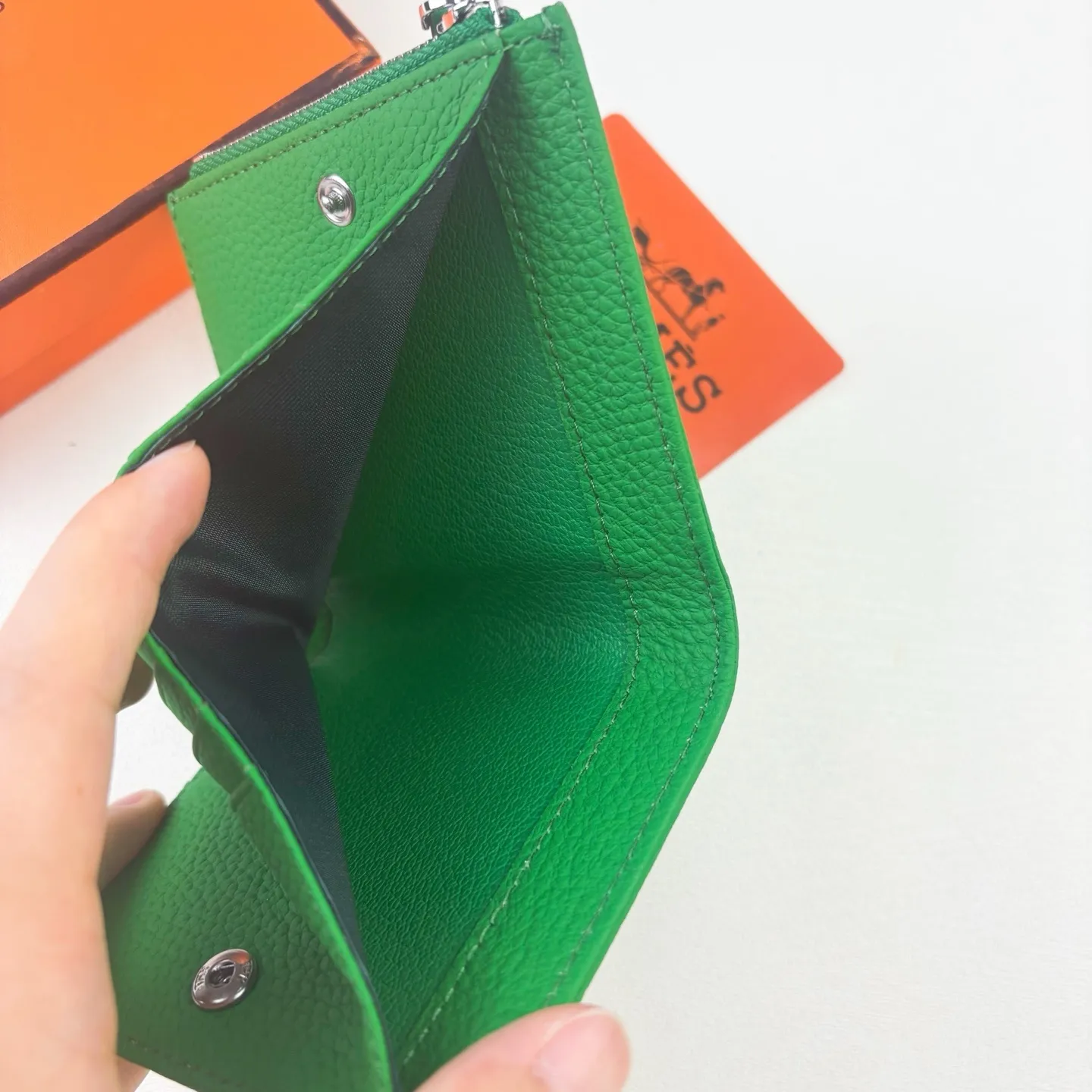 All categories Hermès wallet (Hermès) Hermès 6357 punching