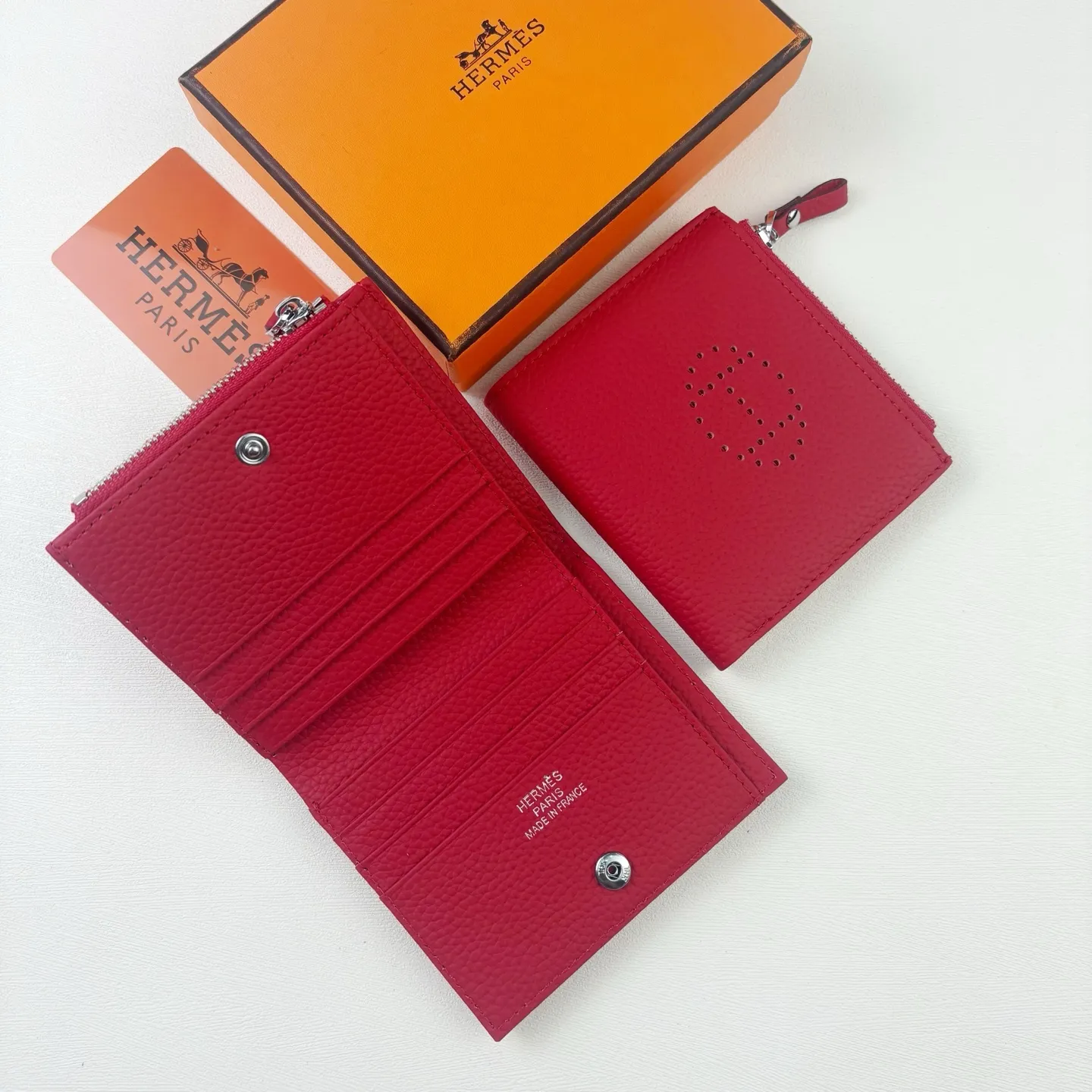 All categories Hermès wallet (Hermès) Hermès 6357 punching