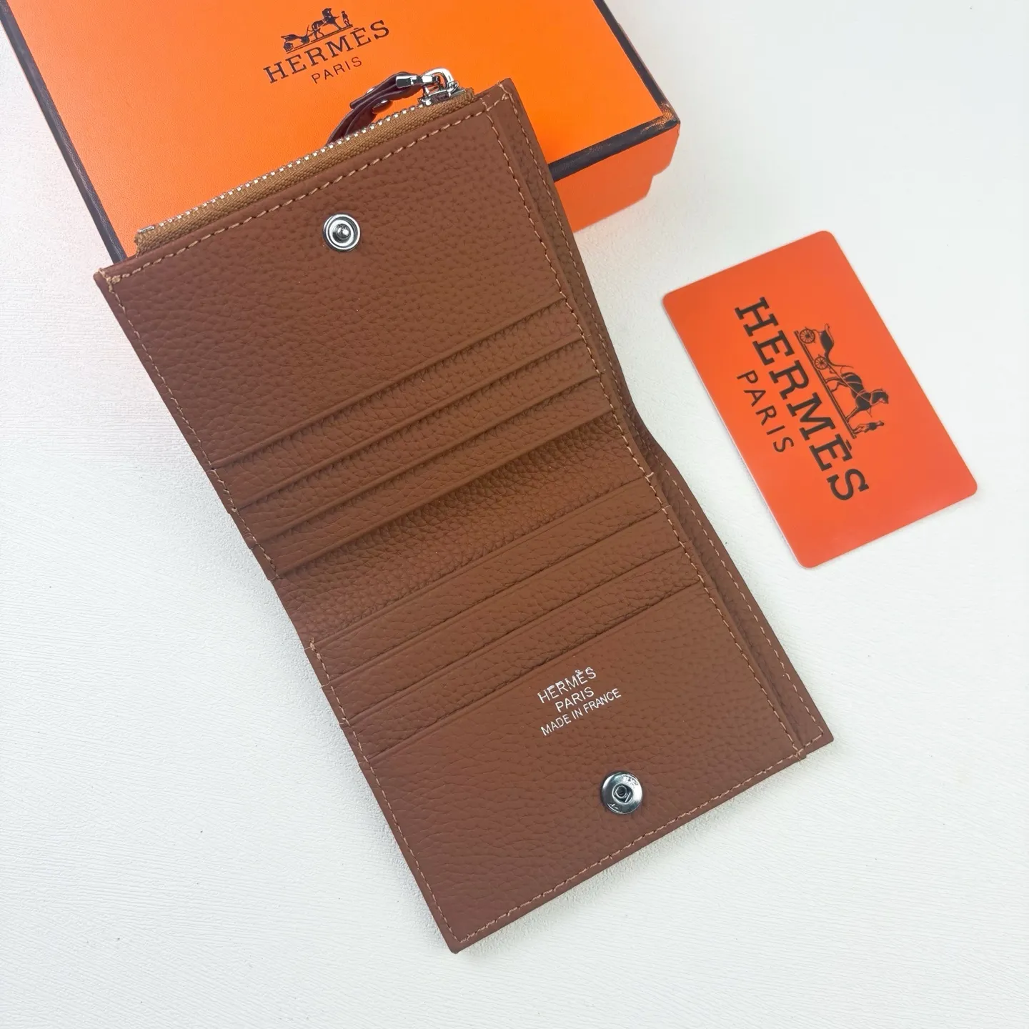 All categories Hermès wallet (Hermès) Hermès 6357 punching