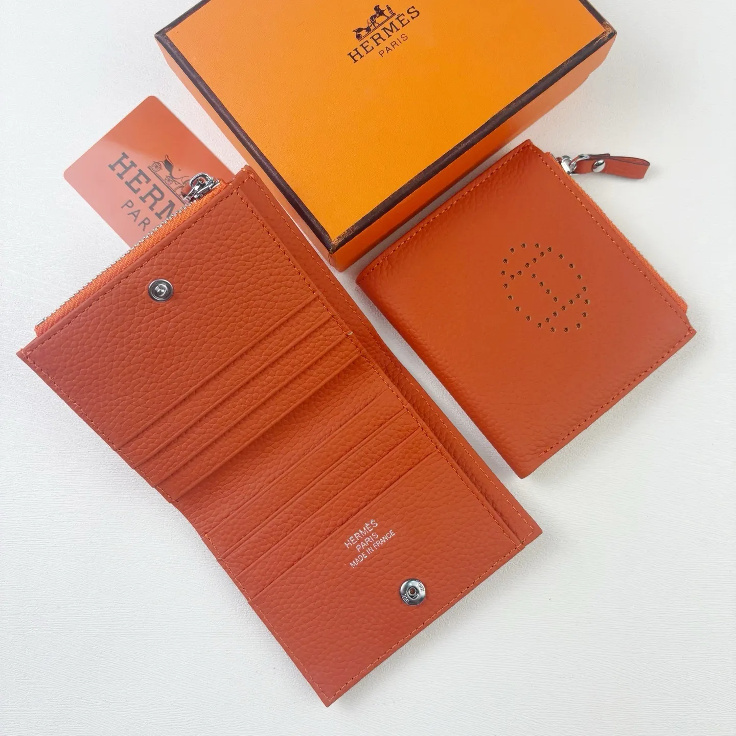 All categories Hermès wallet (Hermès) Hermès 6357 punching