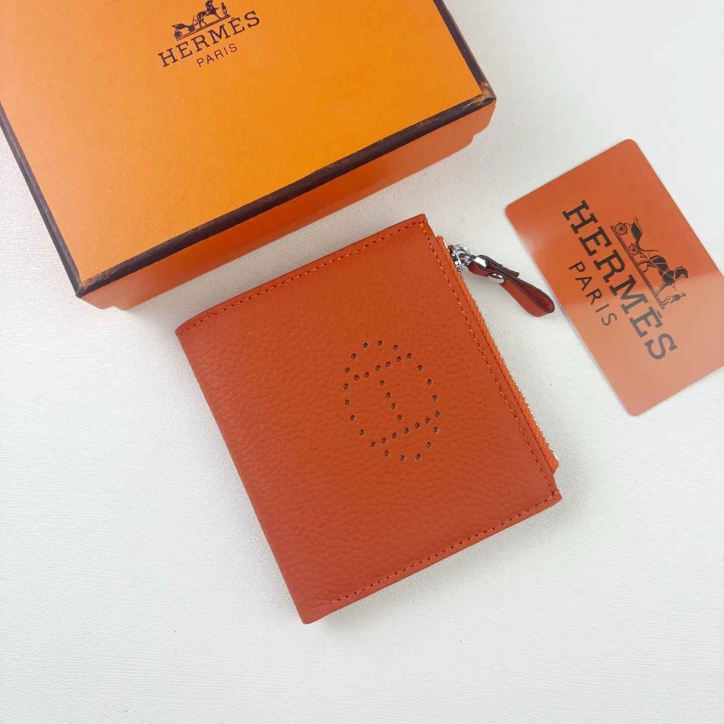 All categories Hermès wallet (Hermès) Hermès 6357 punching