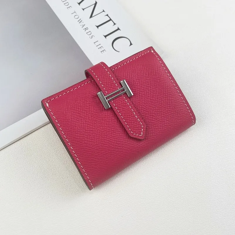 All Categories Hermès Wallet (Hermès) Hermès Palm Print Silver Buckle