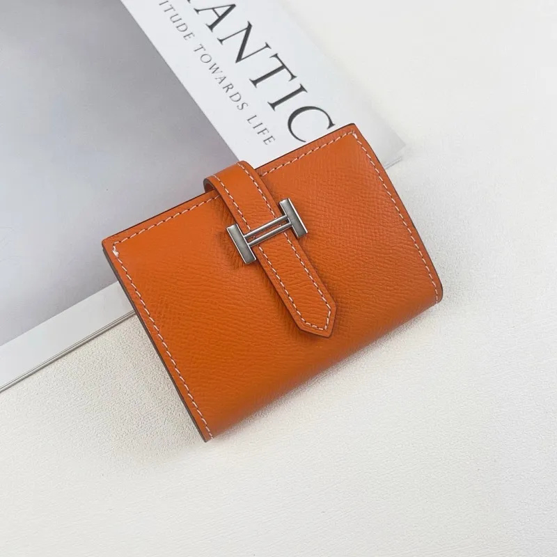 All Categories Hermès Wallet (Hermès) Hermès Palm Print Silver Buckle