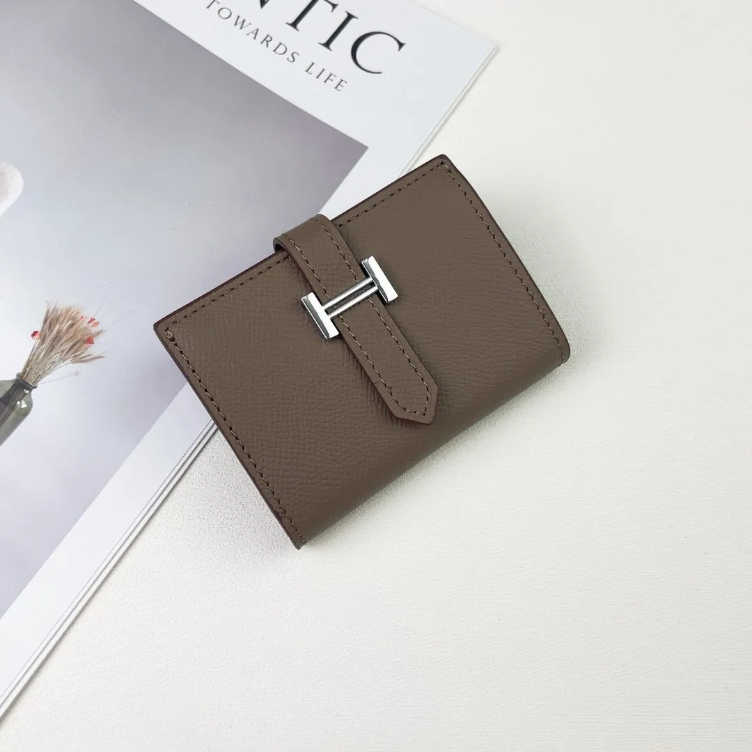 All Categories Hermès Wallet (Hermès) Hermès Palm Print Silver Buckle