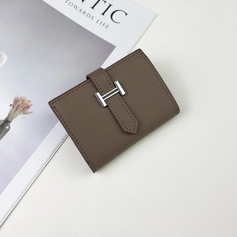 All Categories Hermès Wallet (Hermès) Hermès Palm Print Silver Buckle