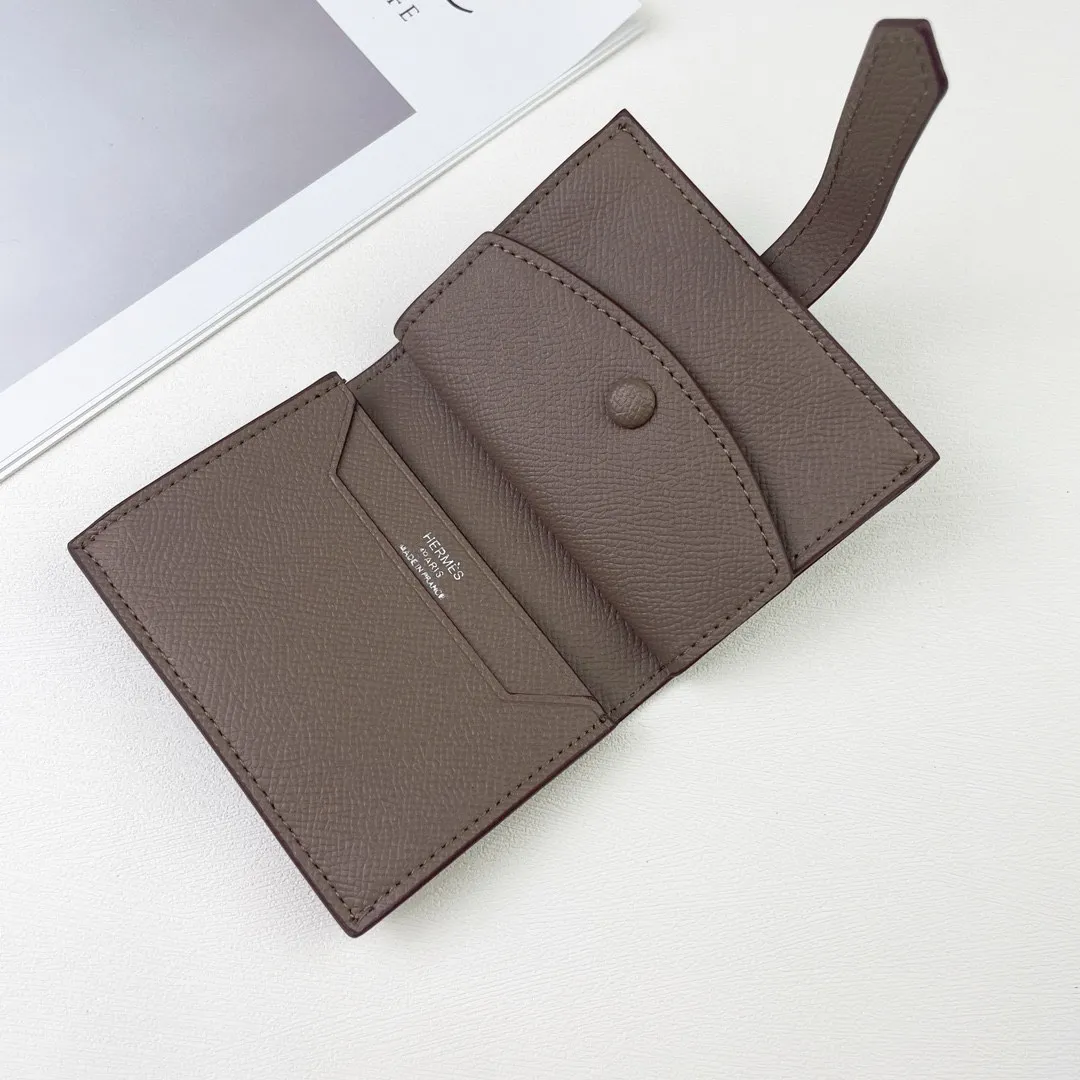 All Categories Hermès Wallet (Hermès) Hermès Palm Print Silver Buckle