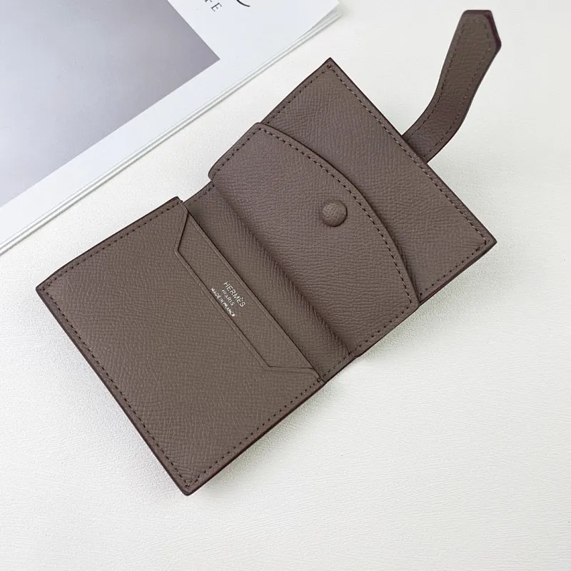 All Categories Hermès Wallet (Hermès) Hermès Palm Print Silver Buckle