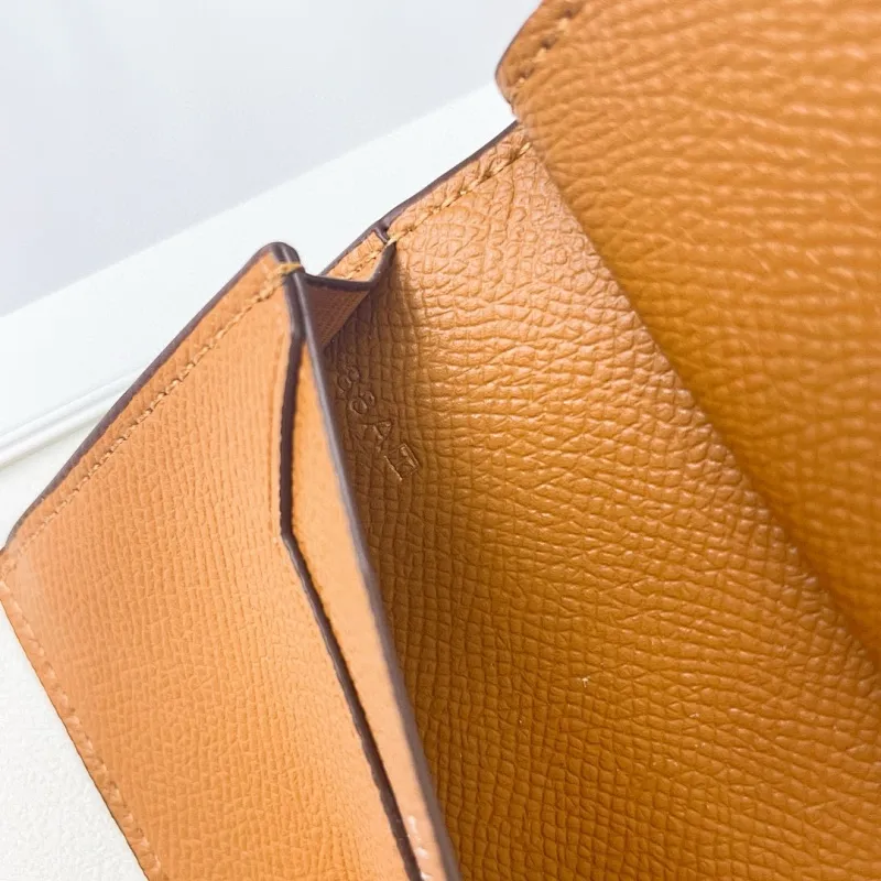 All Categories Hermès Wallet (Hermès) Hermès Palm Print Silver Buckle