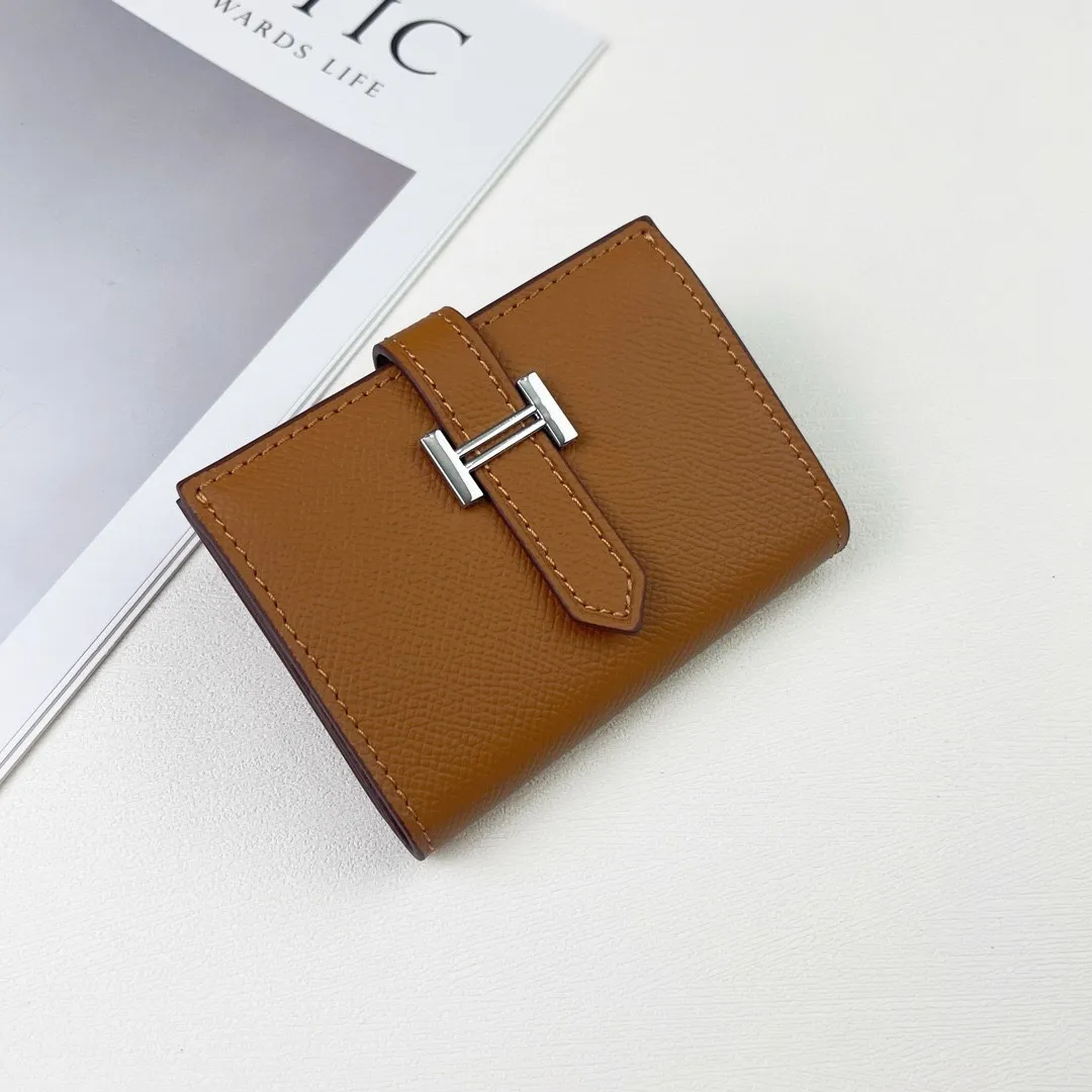 All Categories Hermès Wallet (Hermès) Hermès Palm Print Silver Buckle