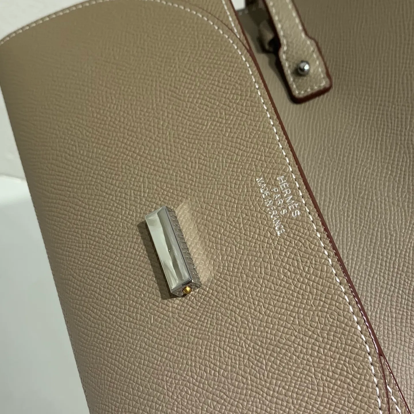 All categories Hermès wallet (Hermès) Hermès 961 silver buckle