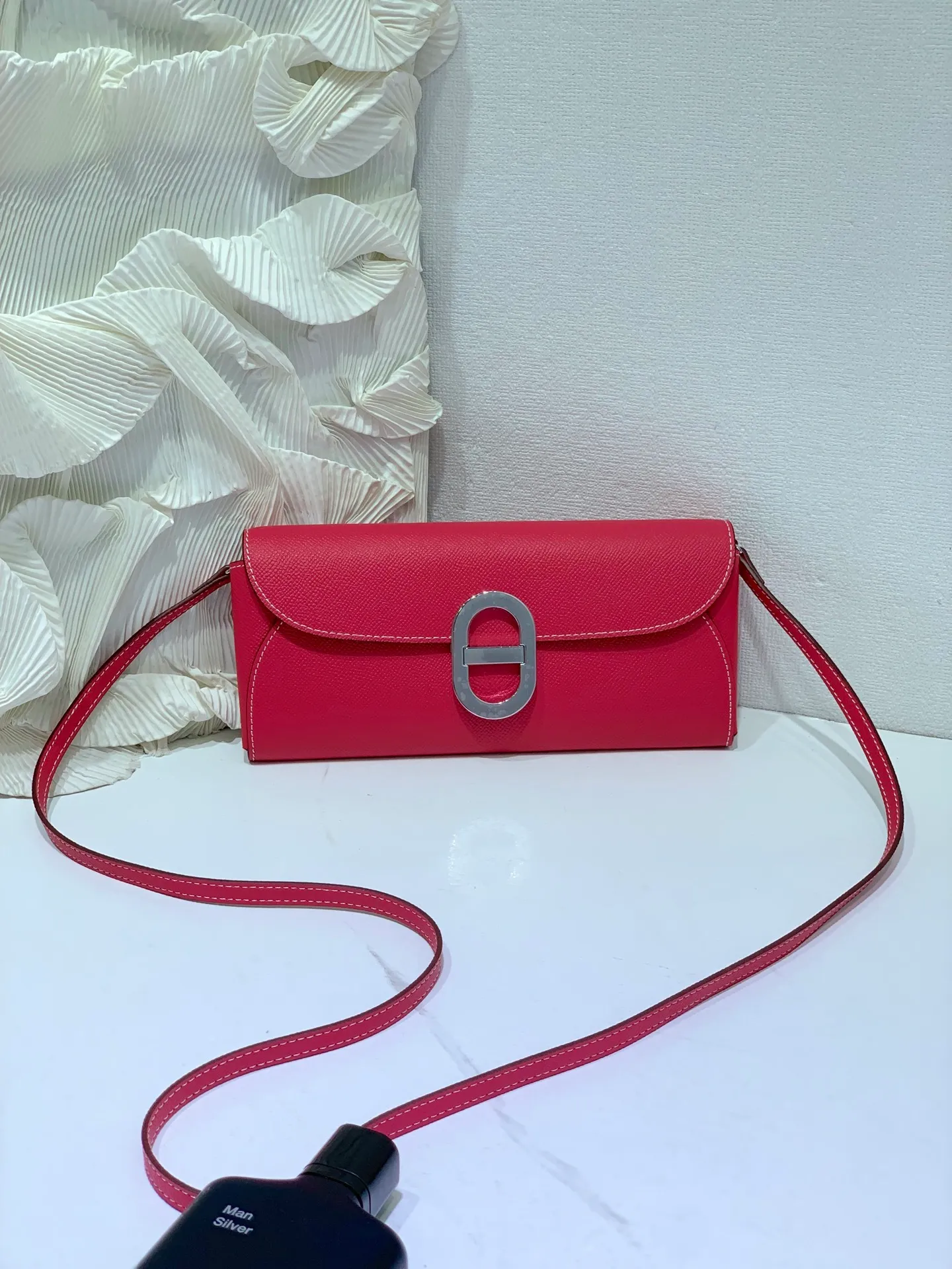 All categories Hermès wallet (Hermès) Hermès 961 silver buckle