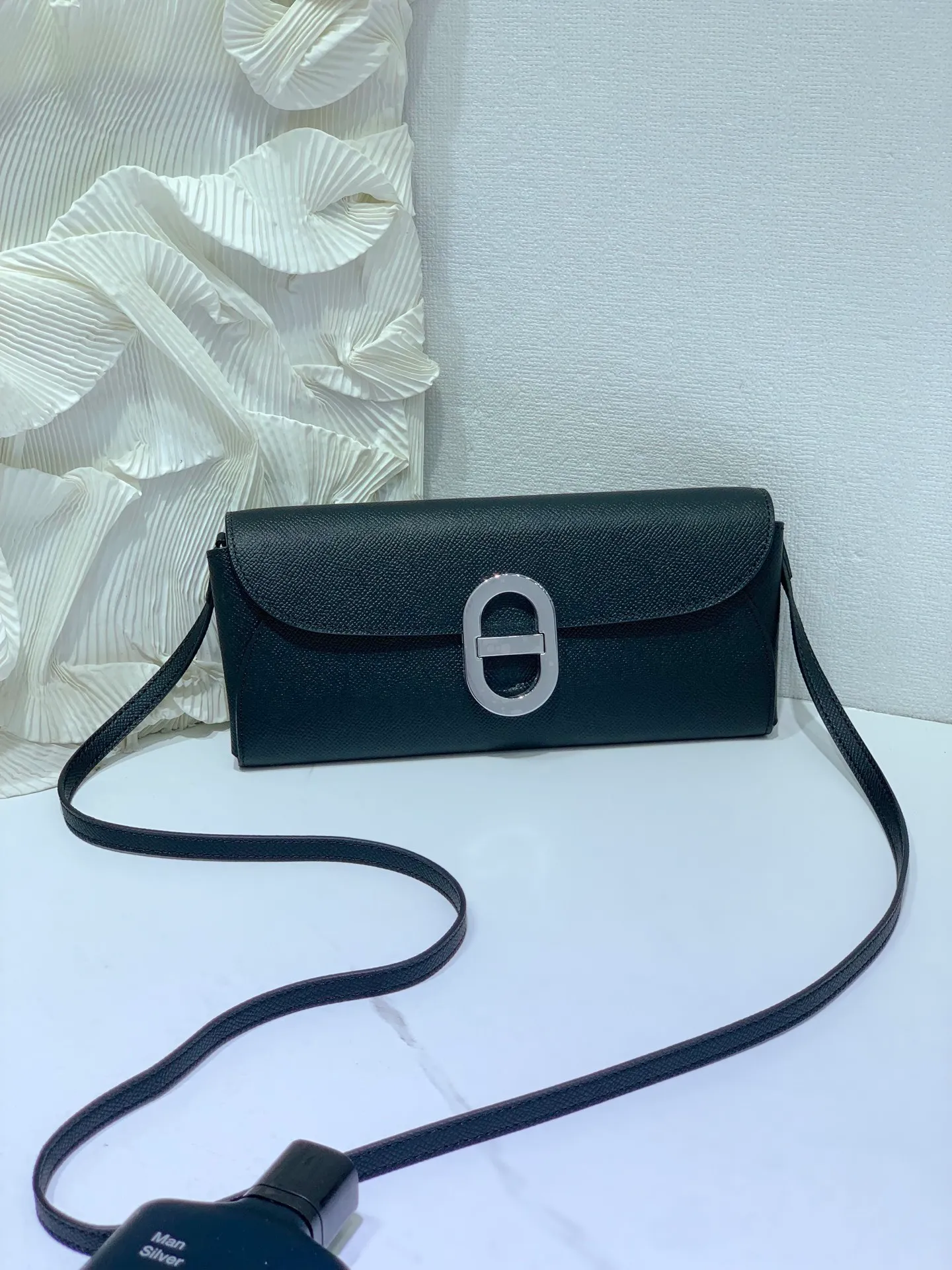 All categories Hermès wallet (Hermès) Hermès 961 silver buckle