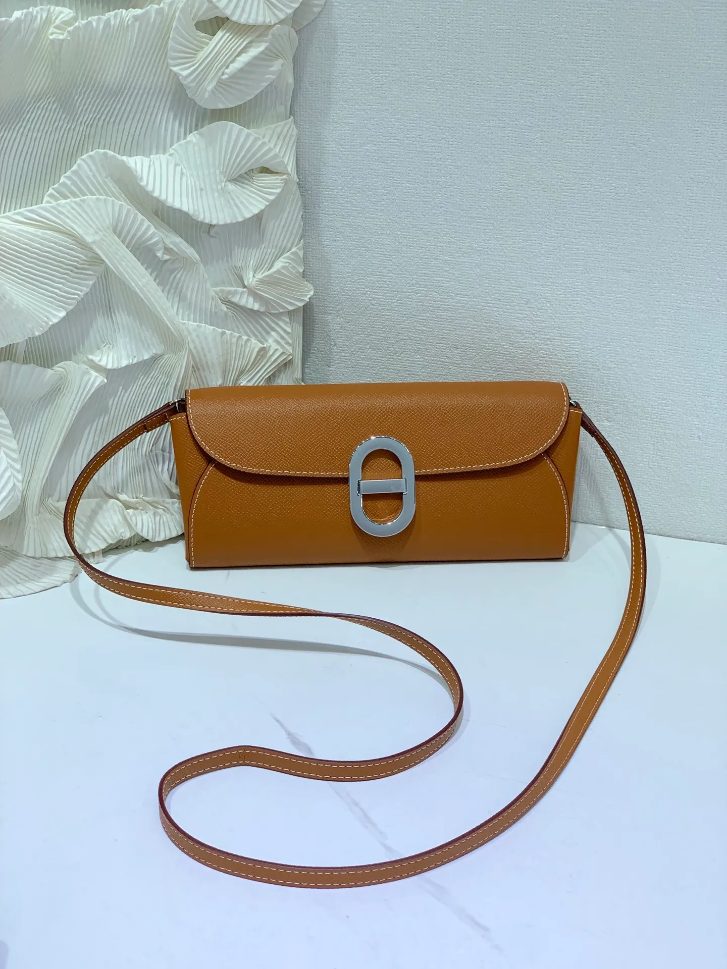 All categories Hermès wallet (Hermès) Hermès 961 silver buckle