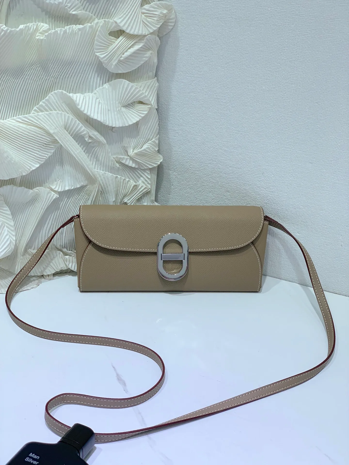 All categories Hermès wallet (Hermès) Hermès 961 silver buckle