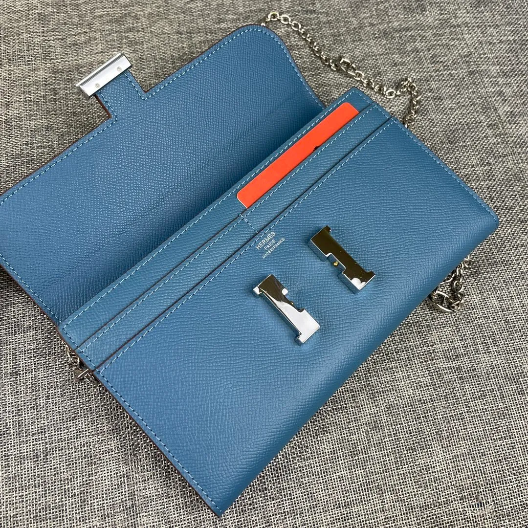 All Categories Hermès Wallet (Hermès) Hermès 539-1 Silver Buckle