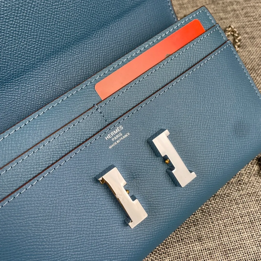 All Categories Hermès Wallet (Hermès) Hermès 539-1 Silver Buckle