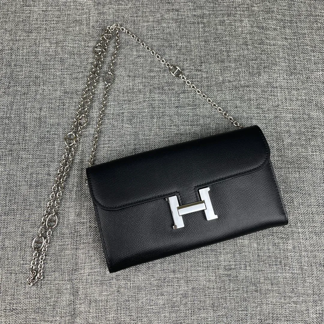 All Categories Hermès Wallet (Hermès) Hermès 539-1 Silver Buckle