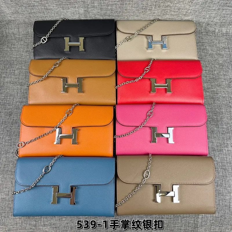 All Categories Hermès Wallet (Hermès) Hermès 539-1 Silver Buckle