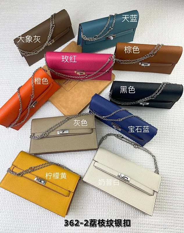 All Categories Hermès Wallet (Hermès) Hermès 362-1 Silver Buckle