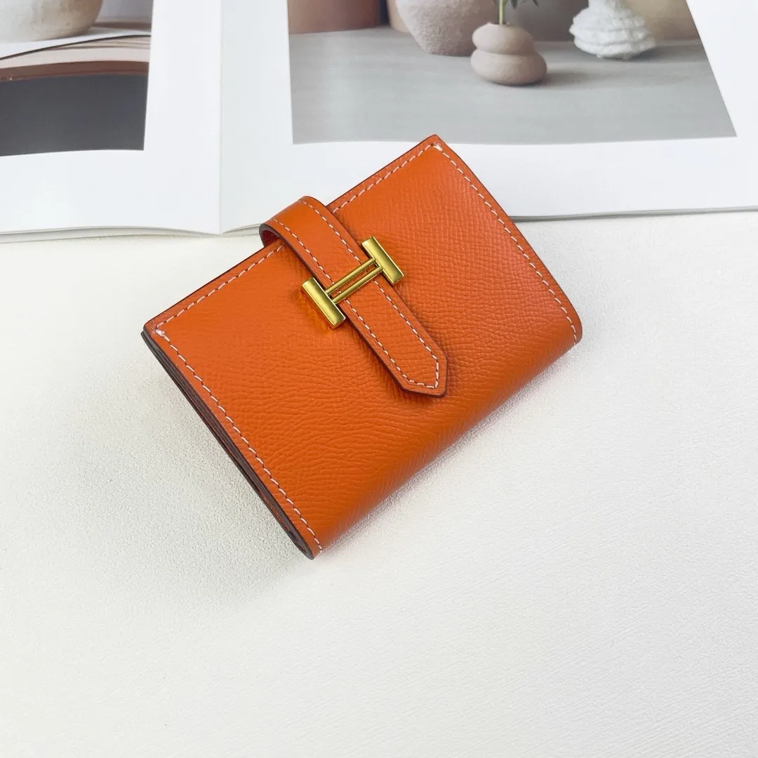 All Categories Hermès Wallet (Hermès) Hermès 0510 Palm Pattern Gold Buckle