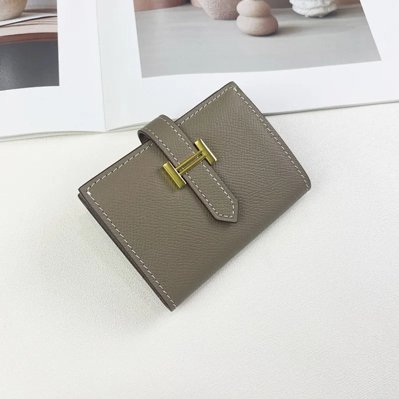 All Categories Hermès Wallet (Hermès) Hermès 0510 Palm Pattern Gold Buckle