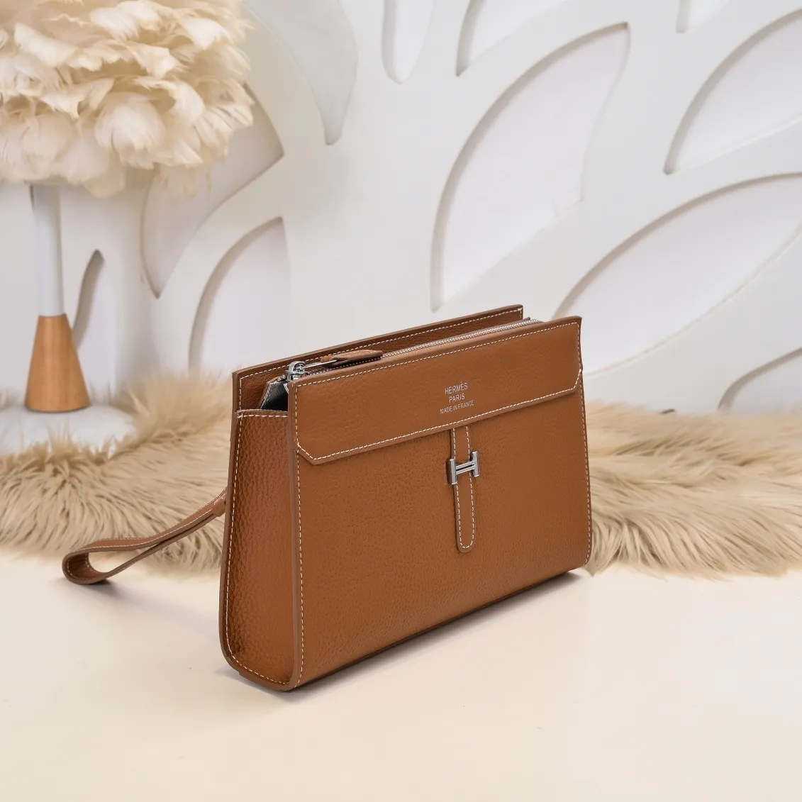 All categories Hermès wallet (Hermès) Hermès 33244 soil