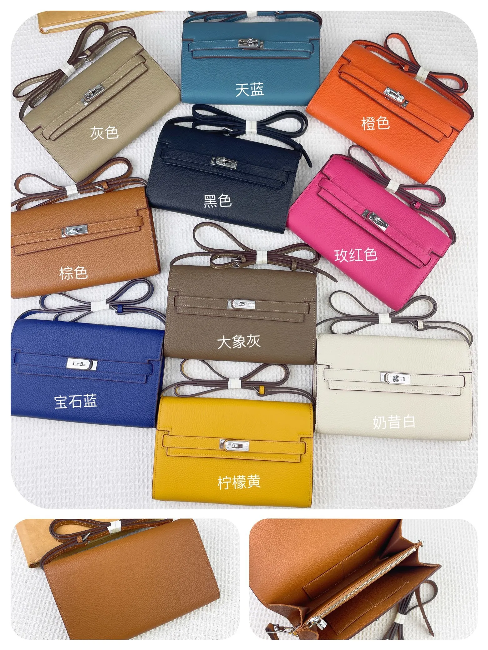 All Categories Hermès Wallet (Hermès) Hermès 360-2 Silver Buckle