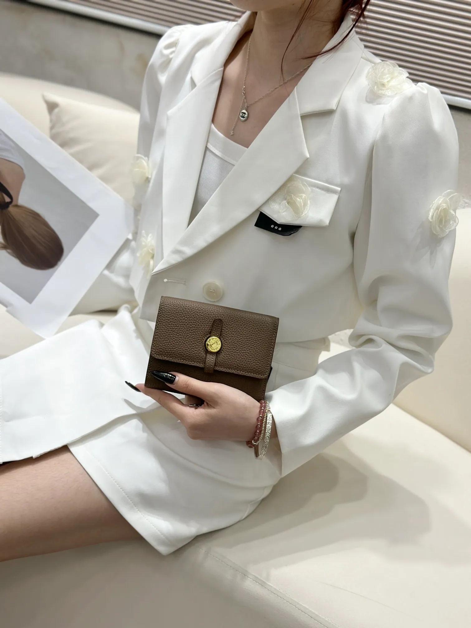 All Categories Hermès Wallet (Hermès) Hermès H230 Gold Buckle_CM_1