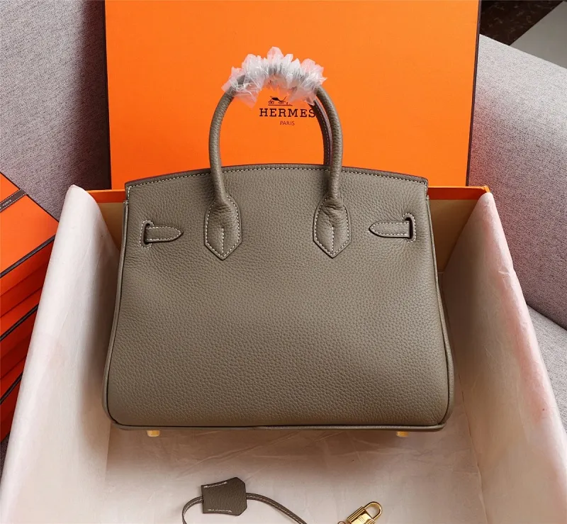 All Categories Official Website "Brand Women's Bags" Women's Bags 💙 Hermes 2022 Official New Hermès Handbags Lychee Pattern Imported First-Layer Calfskin Wholesale Small Size 58004000 Large Size 58004200 High Quality Size: Small 30CM Large 35CM