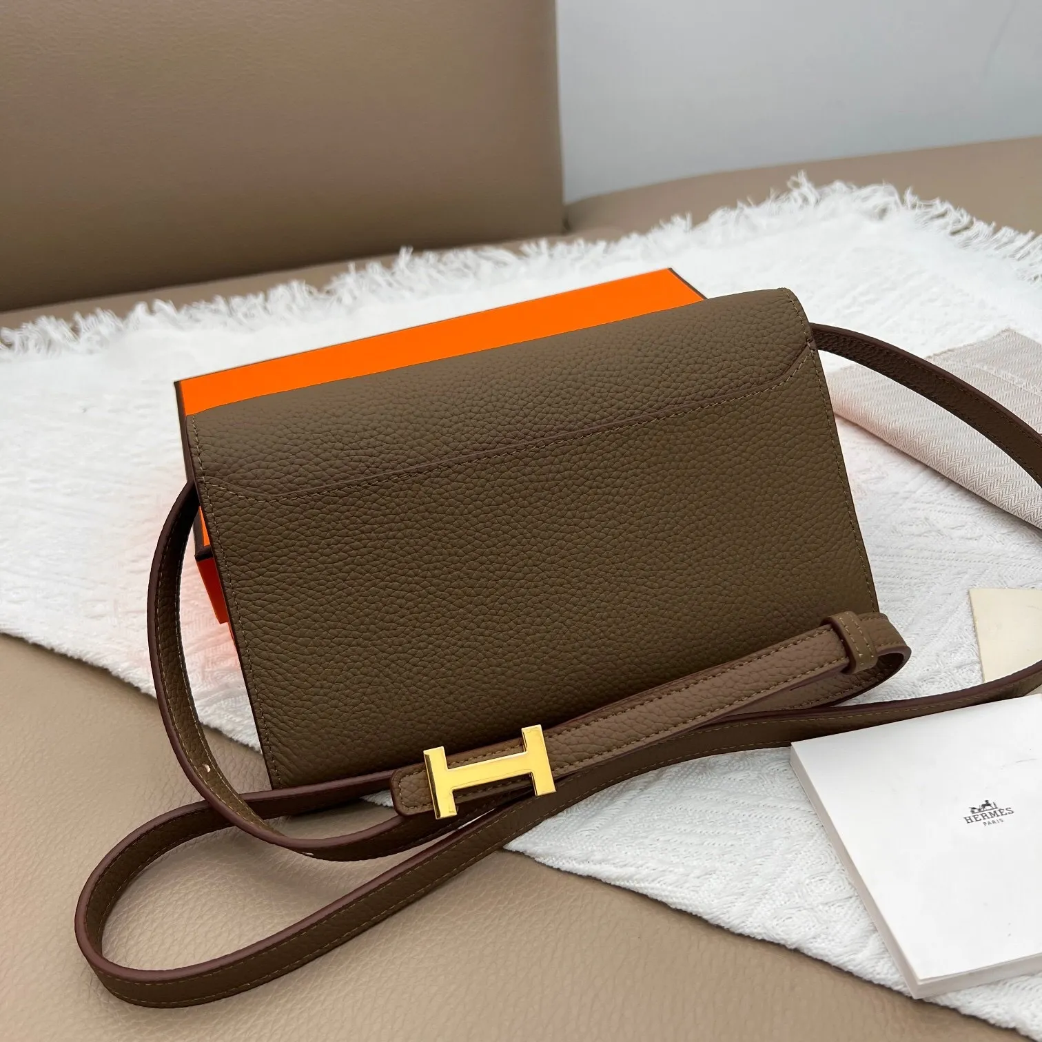 All Categories Official Website "Brand Women's Bags" Women's Bags 💙 Hermes 2025 New Hermes Crossbody Bag