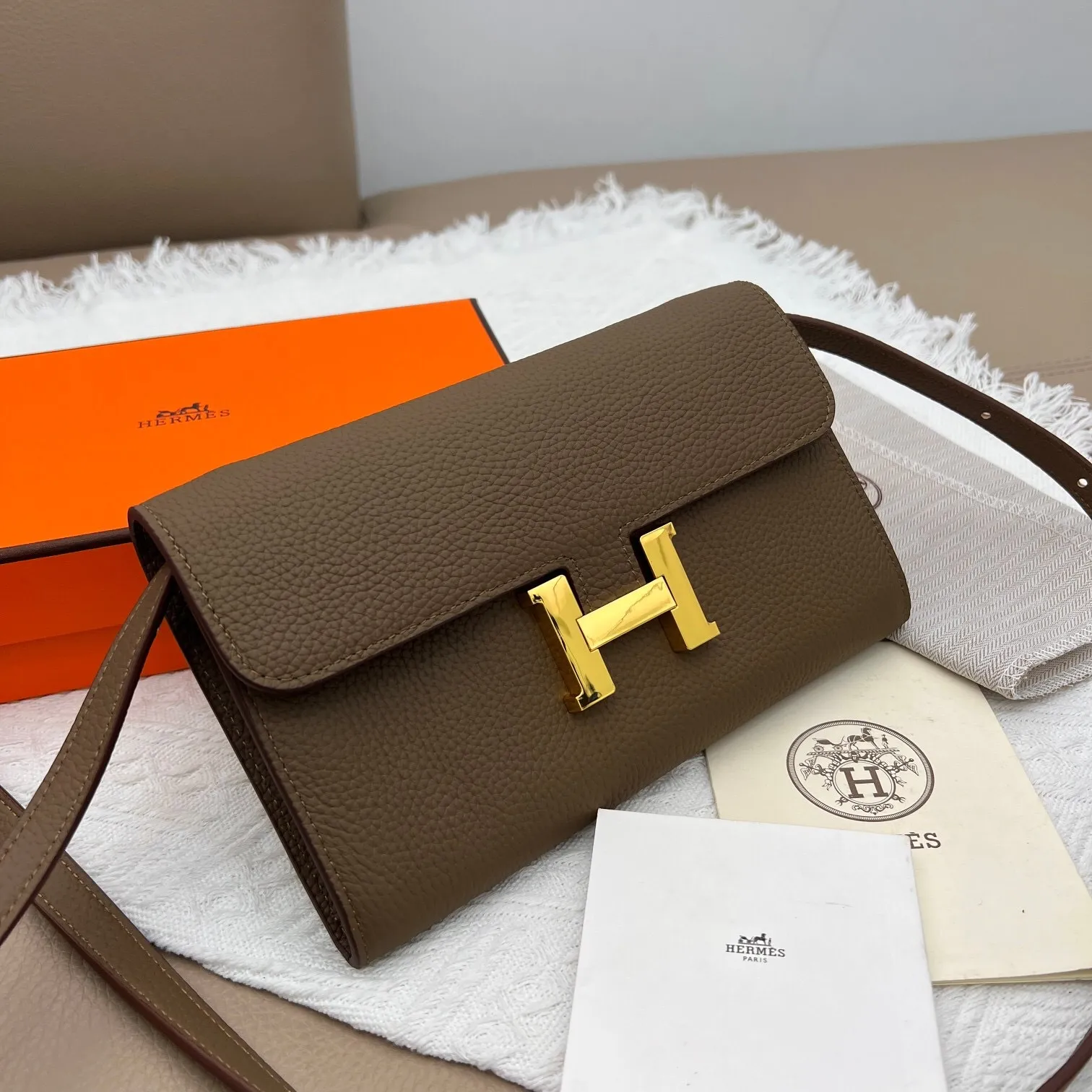 All Categories Official Website "Brand Women's Bags" Women's Bags 💙 Hermes 2025 New Hermes Crossbody Bag