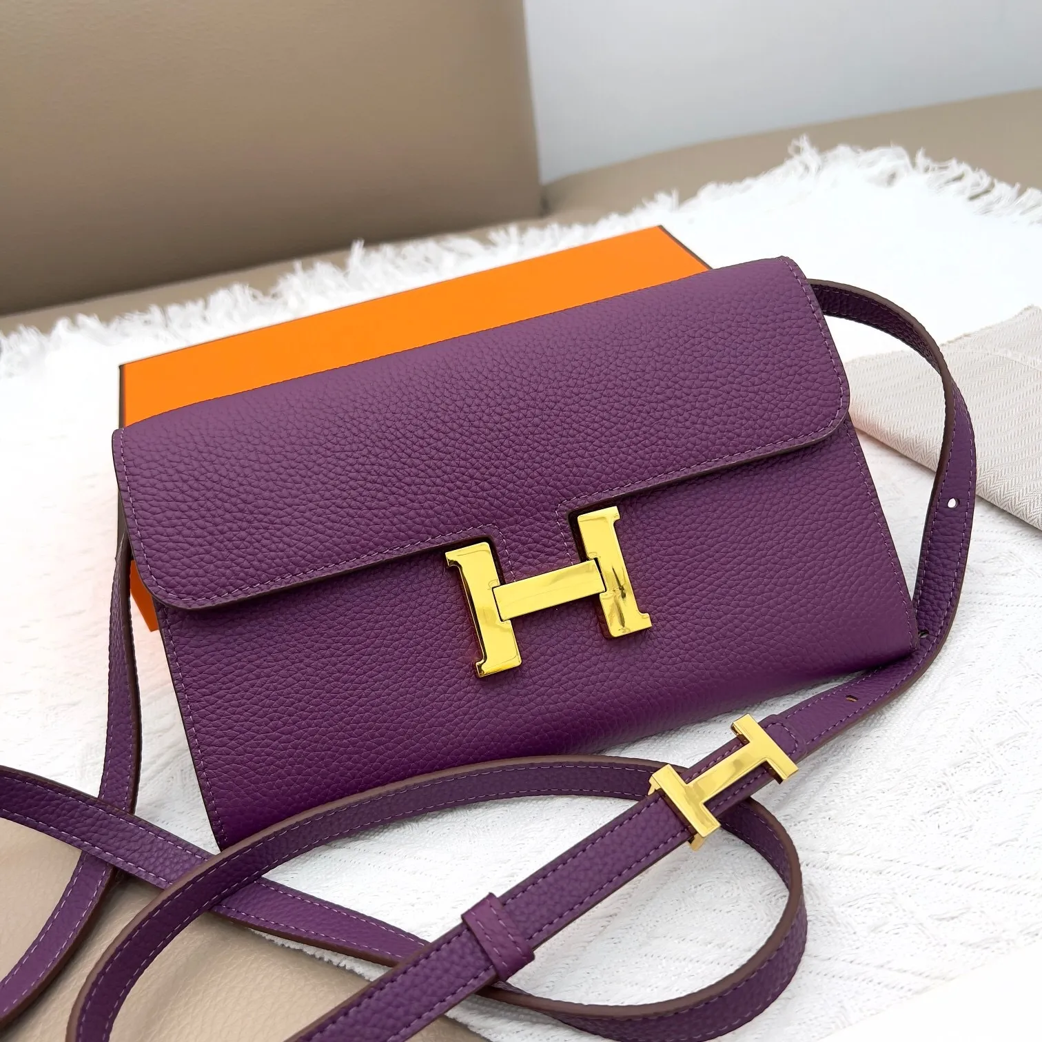 All Categories Official Website "Brand Women's Bags" Women's Bags 💙 Hermes 2025 New Hermes Crossbody Bag