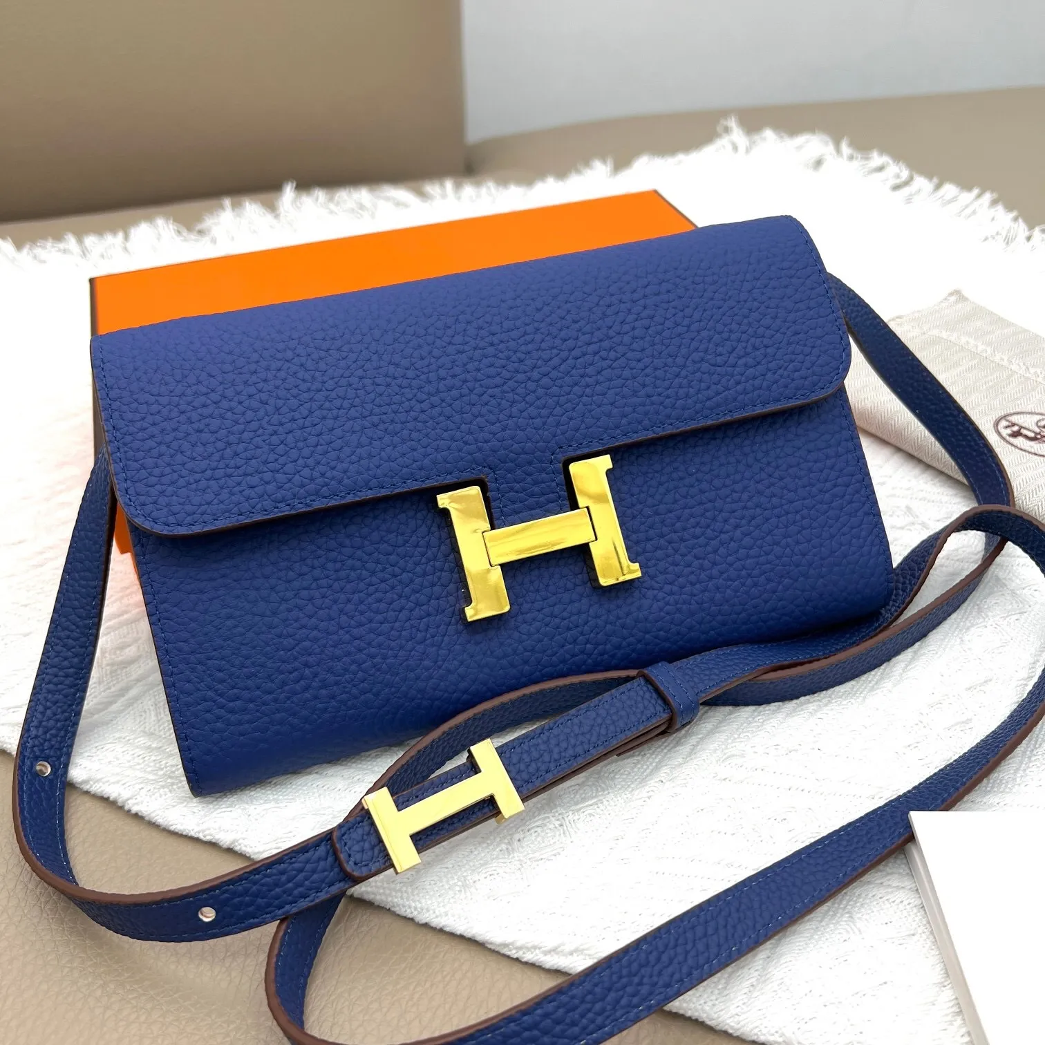 All Categories Official Website "Brand Women's Bags" Women's Bags 💙 Hermes 2025 New Hermes Crossbody Bag