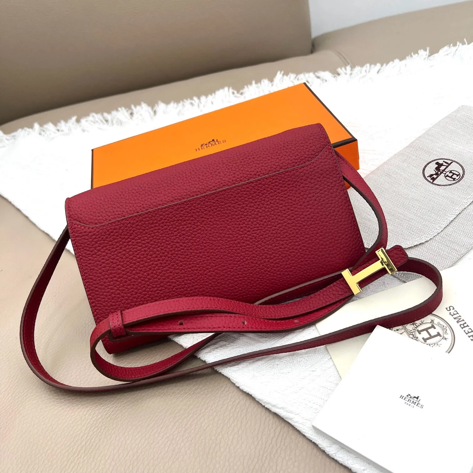 All Categories Official Website "Brand Women's Bags" Women's Bags 💙 Hermes 2025 New Hermes Crossbody Bag