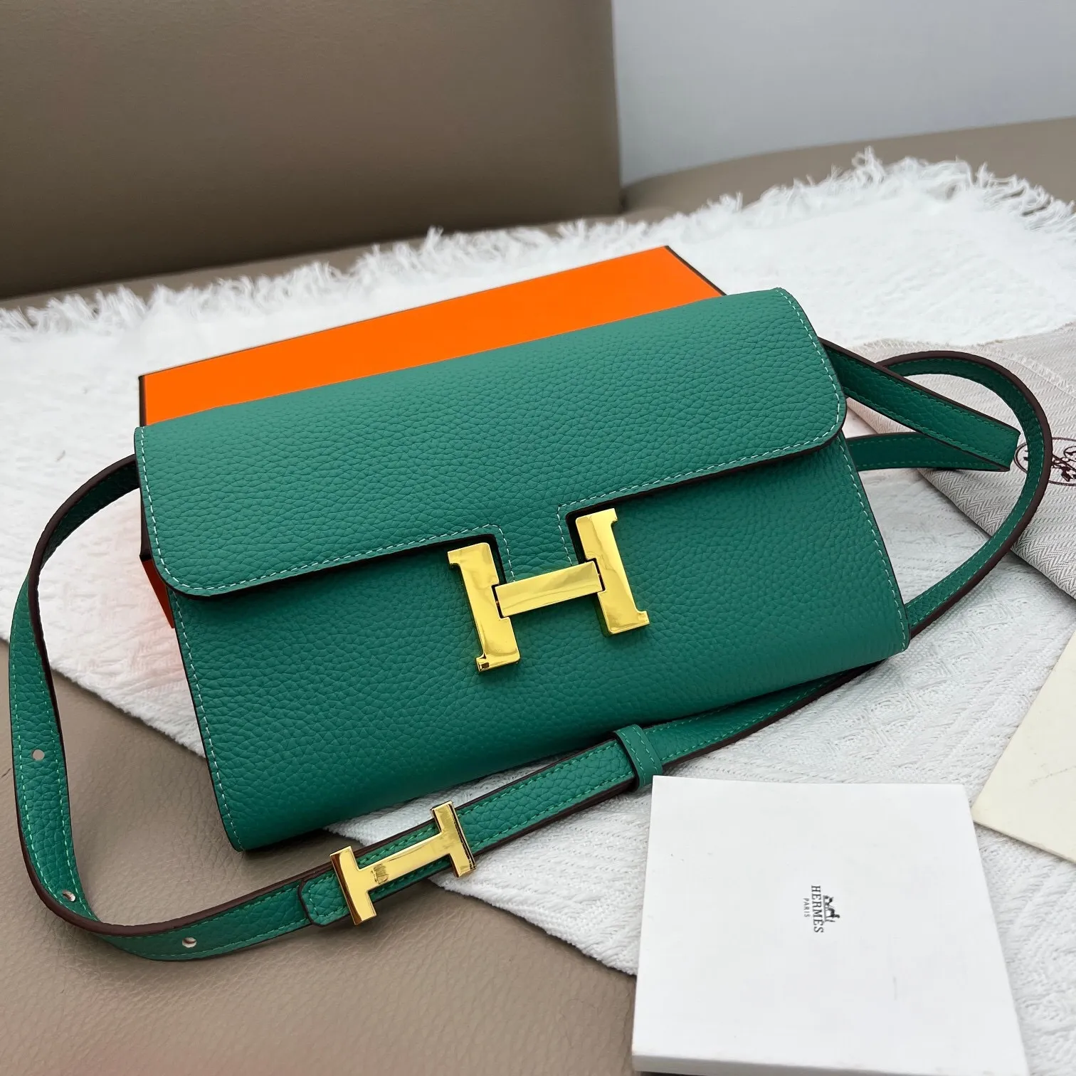 All Categories Official Website "Brand Women's Bags" Women's Bags 💙 Hermes 2025 New Hermes Crossbody Bag