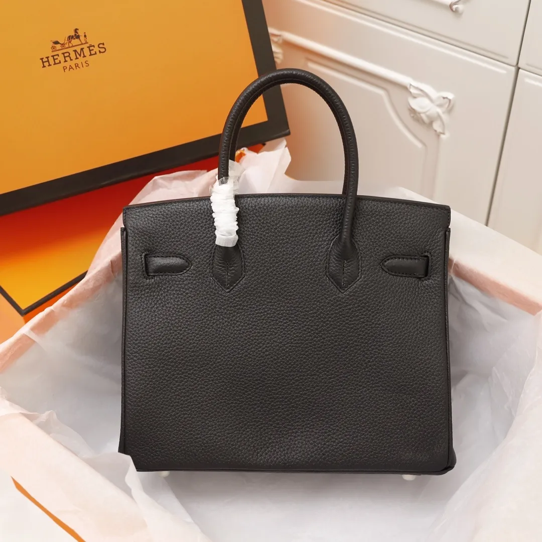 All Categories Official Website "Brand Women's Bags" Women's Bags 💙 Hermes 2022 Official New Hermès Handbags Lychee Pattern Imported First-Layer Calfskin Wholesale Small Size 58004000 Large Size 58004200 High Quality Size: Small 30CM Large 35CM