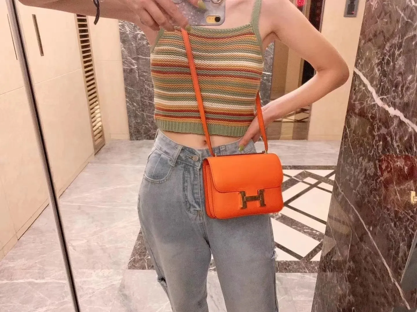 All categories Hermès women's bags (Hermès) Hermès 19145 new