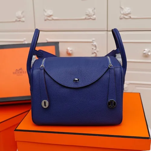 All categories Official website "Brand Women's Bags" Women's Bags 💙 Hermes 2022 official new Hermès lindy bag wholesale small size 58004000 large size 58004200 high quality size: small size 26CM large size 30CM