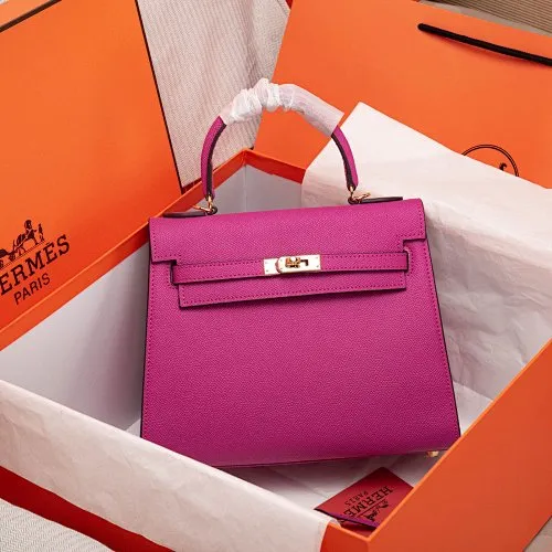 All Categories Official Website "Brand Women's Bags" Women's Bags 💙 Hermes 2022 Official New Hermès Women's Hand-Crossbody Two-Purpose Bag Wholesale Cowhide Palm Print Large Size 58002500 Small Size 58002300 High Quality Size: Large Size 28-22-10CM Small Size 25-17-7CM