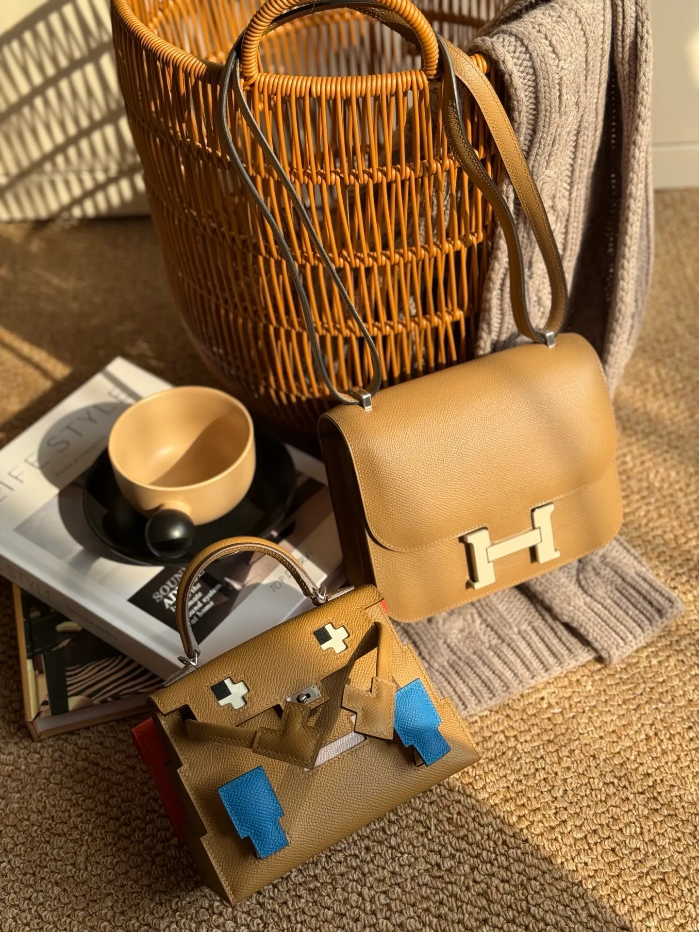 All categories Hermès women's bags (Hermès) Hermès Kangkang 22