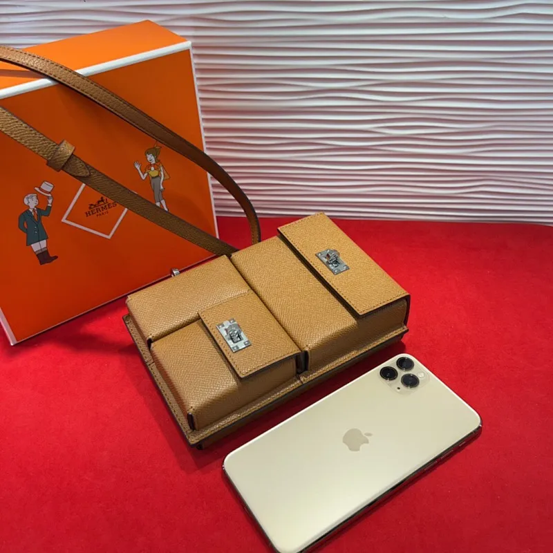 All Categories Official Website "Brand Women's Bags" Women's Bags 💙 Hermes 2025 New Hermes Mobile Phone Bags