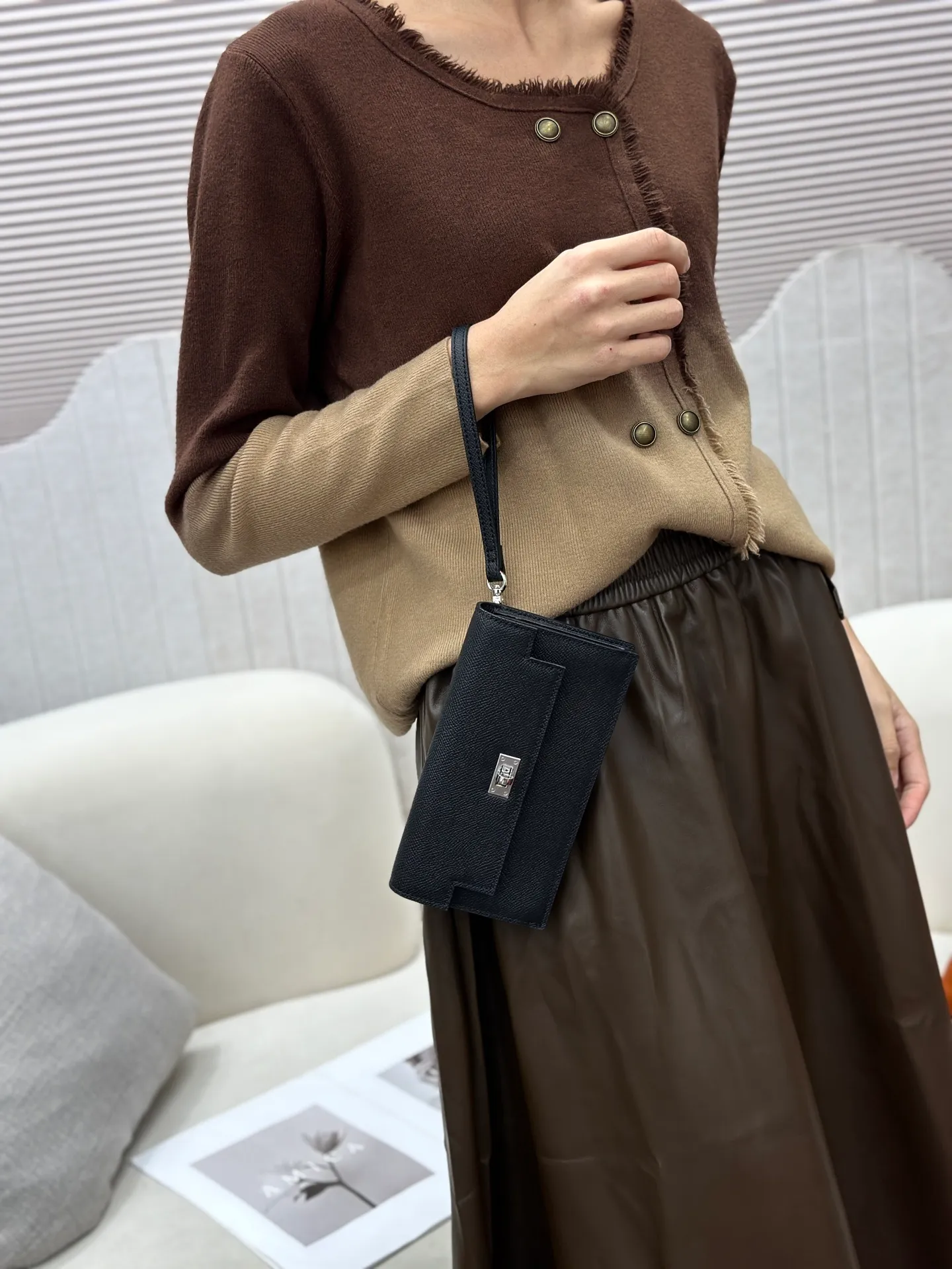 All categories Hermès women's bags (Hermès) Hermès 960-1 silver buckle