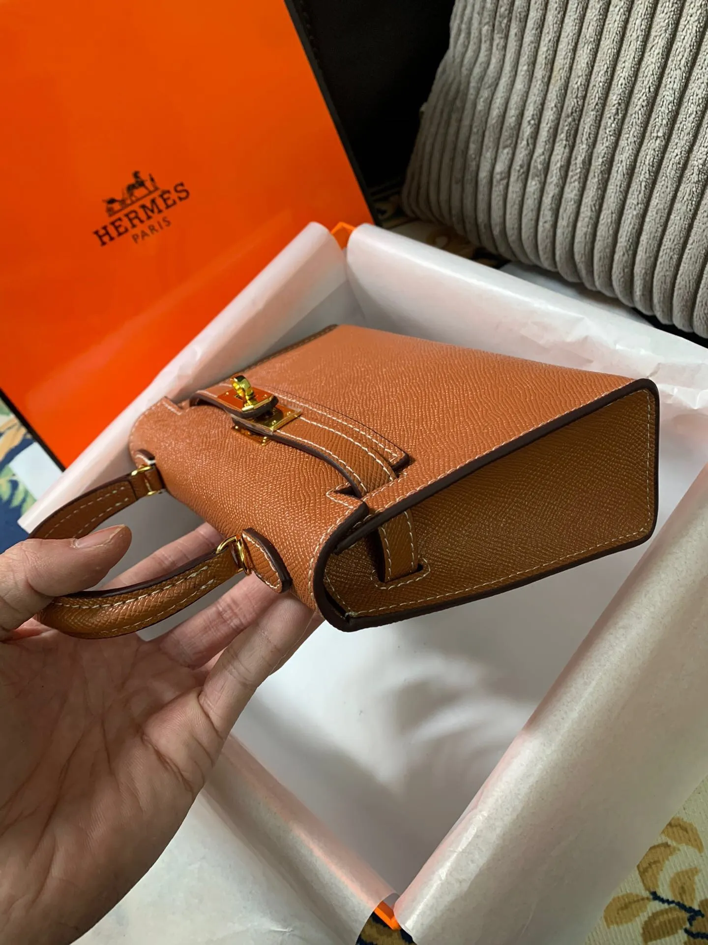 All Categories Official Website "Brand Women's Bags" Women's Bags 💙 Hermes 2023 New Mini 2nd Generation Crossbody Bag