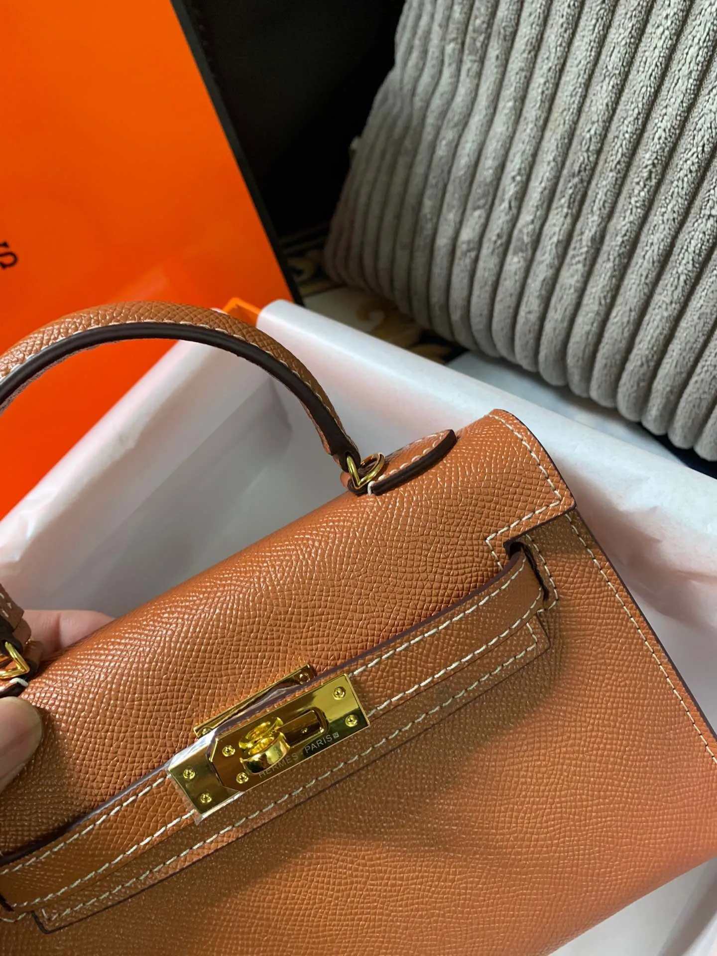 All Categories Official Website "Brand Women's Bags" Women's Bags 💙 Hermes 2023 New Mini 2nd Generation Crossbody Bag
