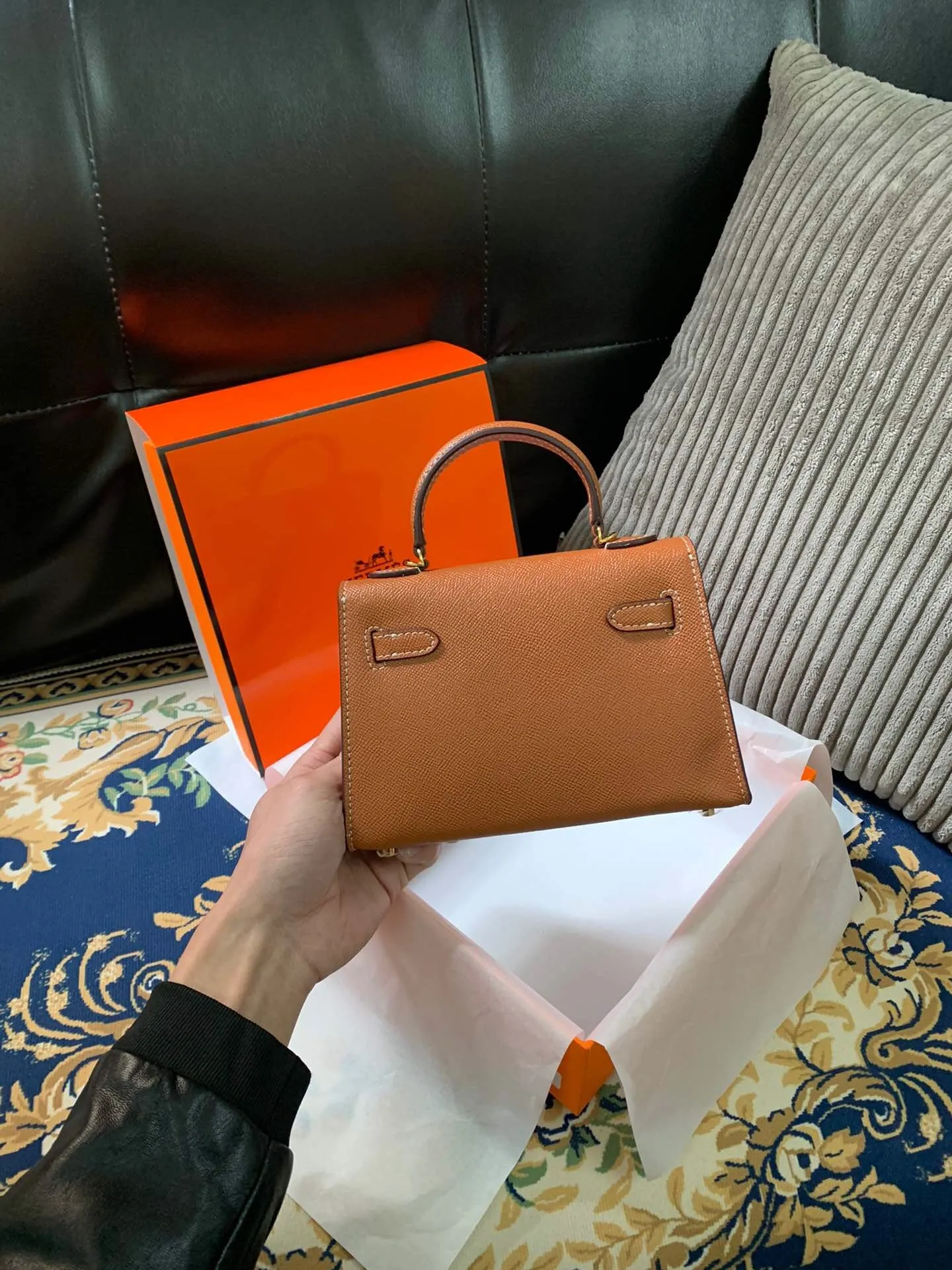 All Categories Official Website "Brand Women's Bags" Women's Bags 💙 Hermes 2023 New Mini 2nd Generation Crossbody Bag