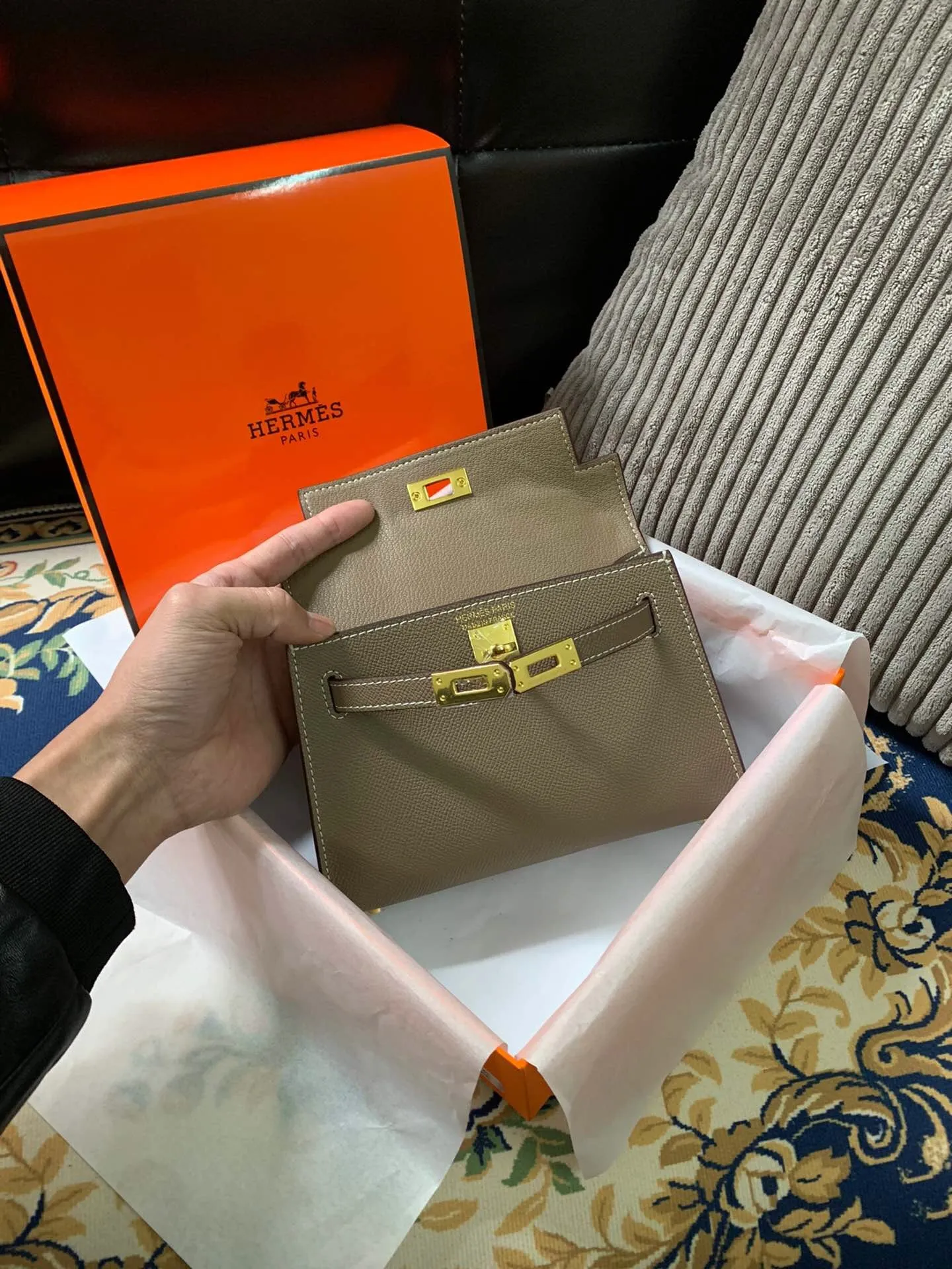 All Categories Official Website "Brand Women's Bags" Women's Bags 💙 Hermes 2023 New Mini 2nd Generation Crossbody Bag